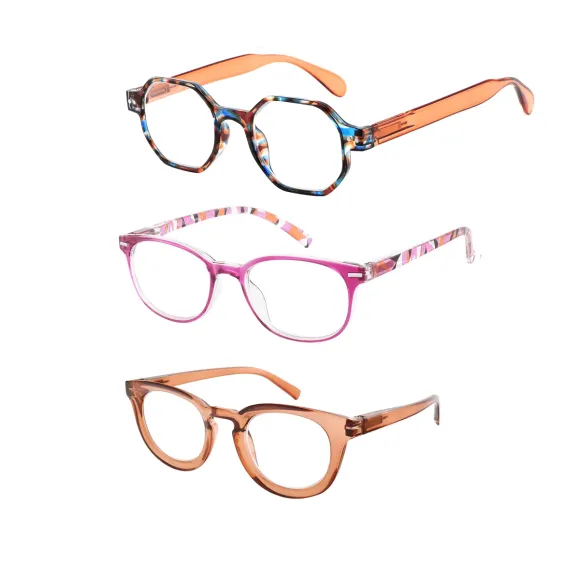 cat-eye multicolor reading glasses